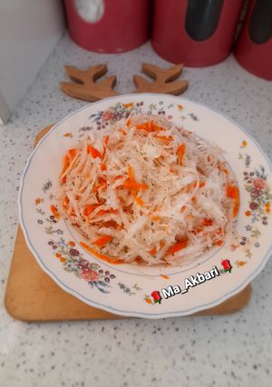 عکسی از دستور 🎀سالاد ترب