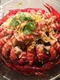 Crayfish glass noodles salad