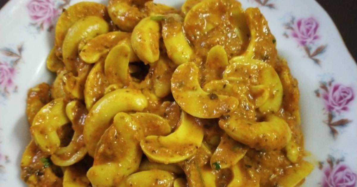 Kaju sabzi/ curry Recipe by Asiyah Naveed Roghay - Cookpad