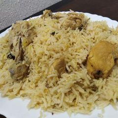 Chicken pulaao A picture of Chicken pulaao.
