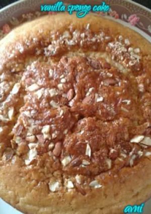 A picture of Vanilla Sponge Cake.