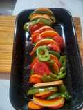 Verduras al Horno con Salsa de Carne