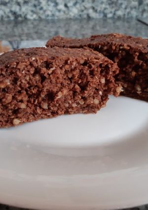Foto principal de Brownie de avena exprés
