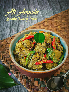Foto resep Ati Ampela Bumbu Kuning Pedas