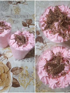 صورة لوصفة آيس كريم 🍦🍧🍨 تحلية بذوق الفراولة 🍓🍨🍓🍧🍓🍦