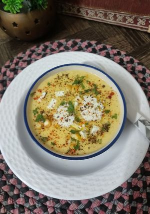 क्रीमी कॉर्न पनीर सूप रेस्टोरेंट स्टाइल (Creamy Corn Paneer Soup Restaurant Style) रेसिपी मुख्य फोटो