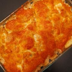 A picture of Baked vegetables.