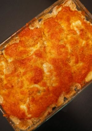 A picture of Baked vegetables.