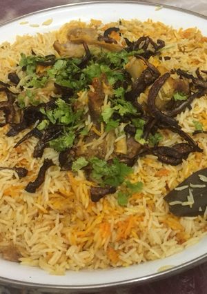 صورة لوصفة رز برياني