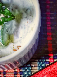 A picture of Tarka raita.