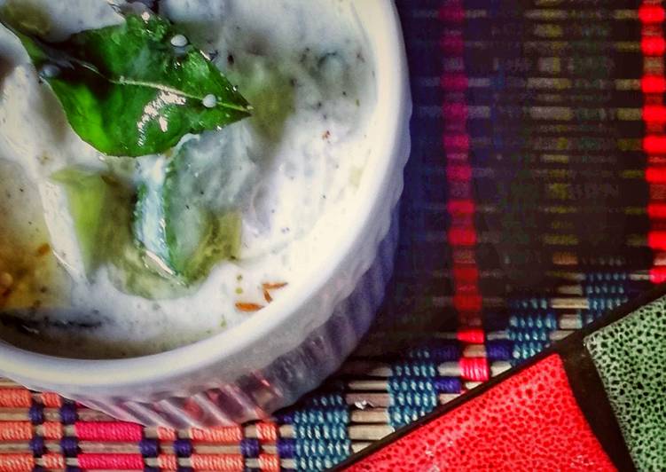 Easiest Way to Make Recipe of Tarka raita