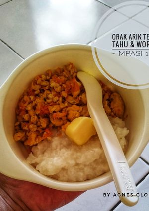 Foto resep Orak Arik Telur Tahu & Wortel