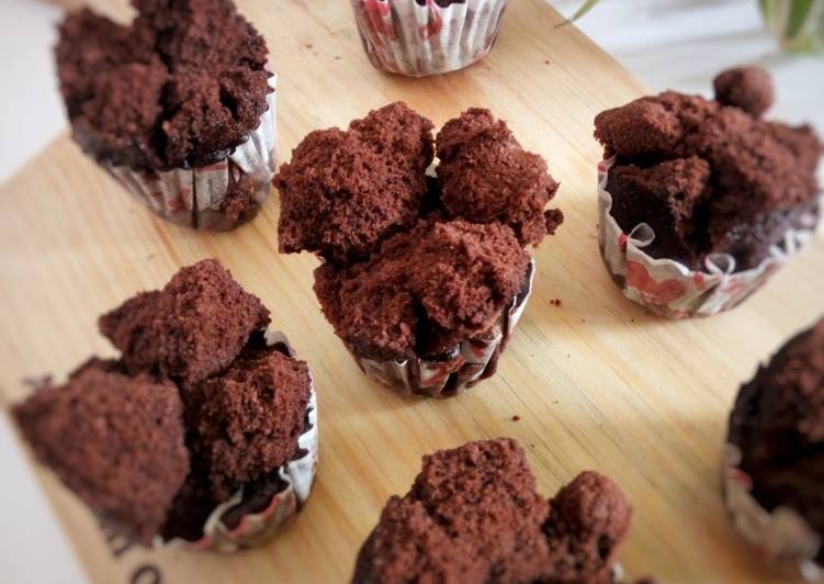 Resep Bolu Coklat Tepung Beras (Gluten Free) | Cara Membuat Bolu Coklat Tepung Beras (Gluten Free) Yang Sedap