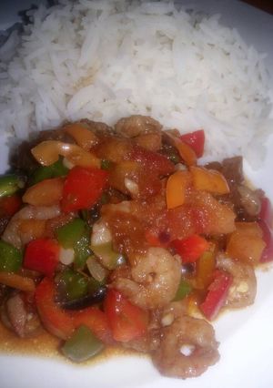 A picture of Shrimp Sauce.