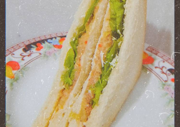 Resep Sandwich Tuna Mayo Creamy Pedas🔥 yang Lezat Sekali