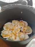 หอยเชลล์อบ​ Air Fryer