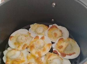 รูปของ หอยเชลล์อบ​ Air Fryer