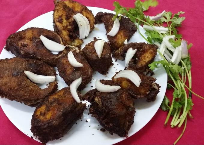 Wheat Flour Coated Fried Fish