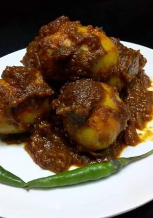 হংস ডিম্ব কষা রেসিপির প্রধান ছবি