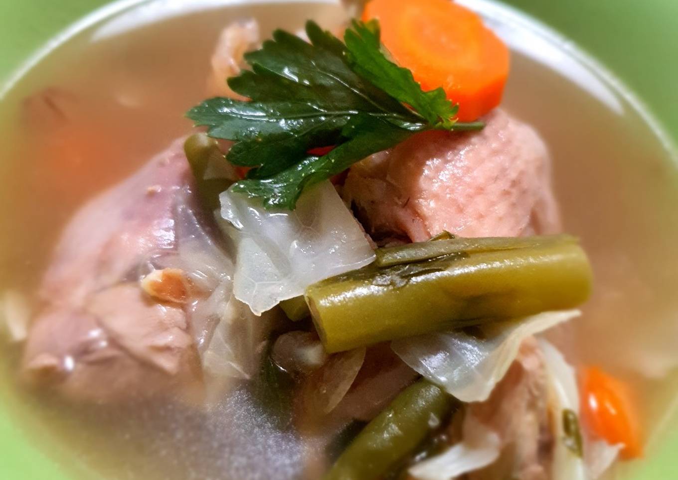Sop Ayam Enak dan Sehat 🐓🥕🥔🥬