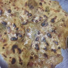A picture of Coriander paratha.