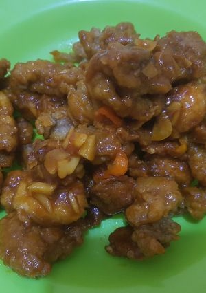 Foto resep Ayam popcorn pedas manis