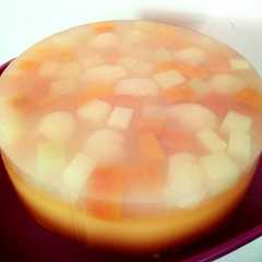 รูปของ Fruit cocktail puding
