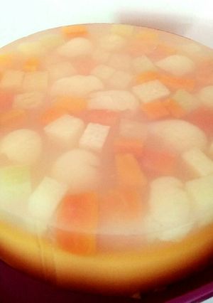 Foto resep Fruit cocktail puding
