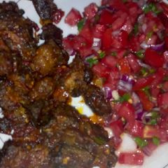 A picture of Fried meat.