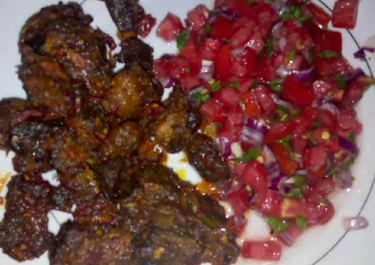 Recipe of Speedy Fried meat