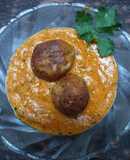 Cheese paneer kofta curry (Jain)