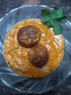 A picture of Cheese paneer kofta curry (Jain).