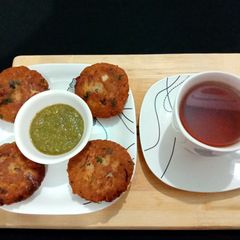 A picture of Shami kabab.