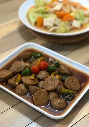 Foto resep Bakso Sapi Saus Bulgogi