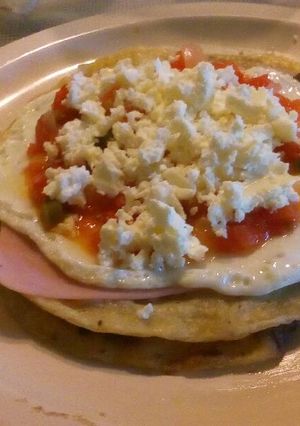 Una foto de Huevos Motuleños