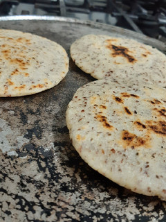 Una foto de Arepas integrales y muy delgadas