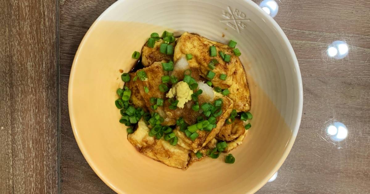 日式揚豆腐食譜與作法by Hsuan Cookpad