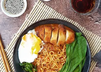 Masakan Unik (1.9) Chicken Katsu Curry Ramen Sedap