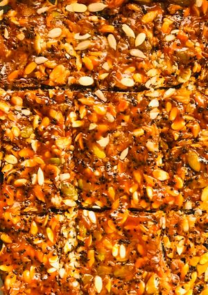 A picture of Healthy seed chikki.