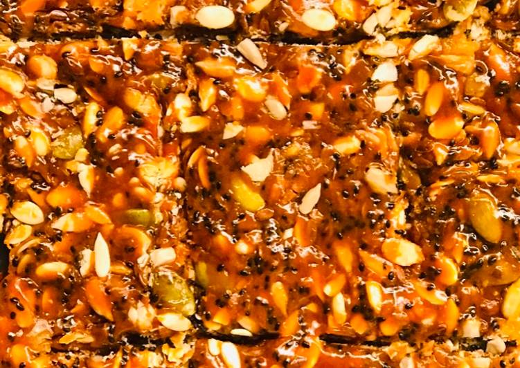 Recipe of Homemade Healthy seed chikki