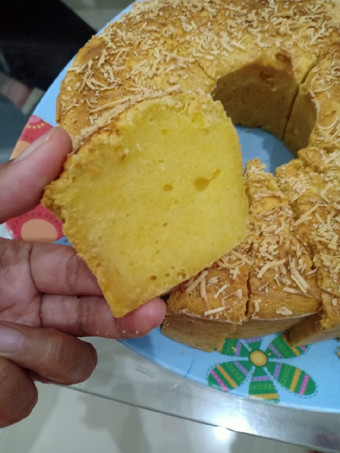 Anti Ribet, Memasak Cake Tape Keju Panggang Kekinian