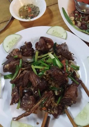 Hình của món Gà nước rô ti.