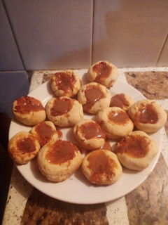 Una foto de Ojitos de dulce de leche