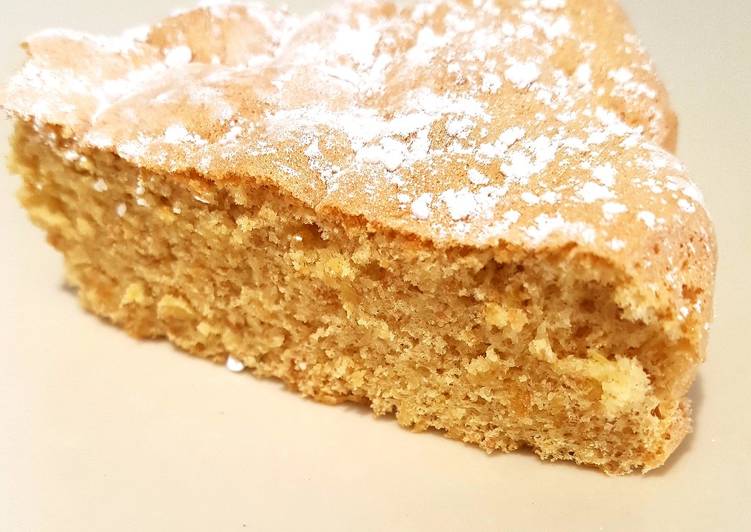 Bizcocho de almendra y limón sin mantequilla ni aceite