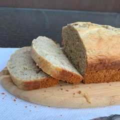 Una foto de Budín de banana