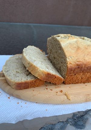 Una foto de Budín de banana