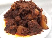 Gambar rendang daging presto