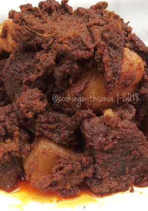 Foto resep Rendang Daging Presto (Step by Step)
