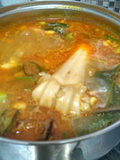 Foto resep Lontong kikil surabaya