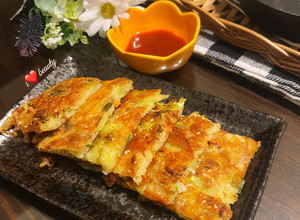 韓式高麗菜煎餅 的食譜成品照片